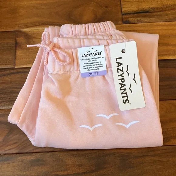 Niki Exclusive Ultra-Soft Sweatpant in Lavender Sponge in Baby Pink - Picture 2 of 2